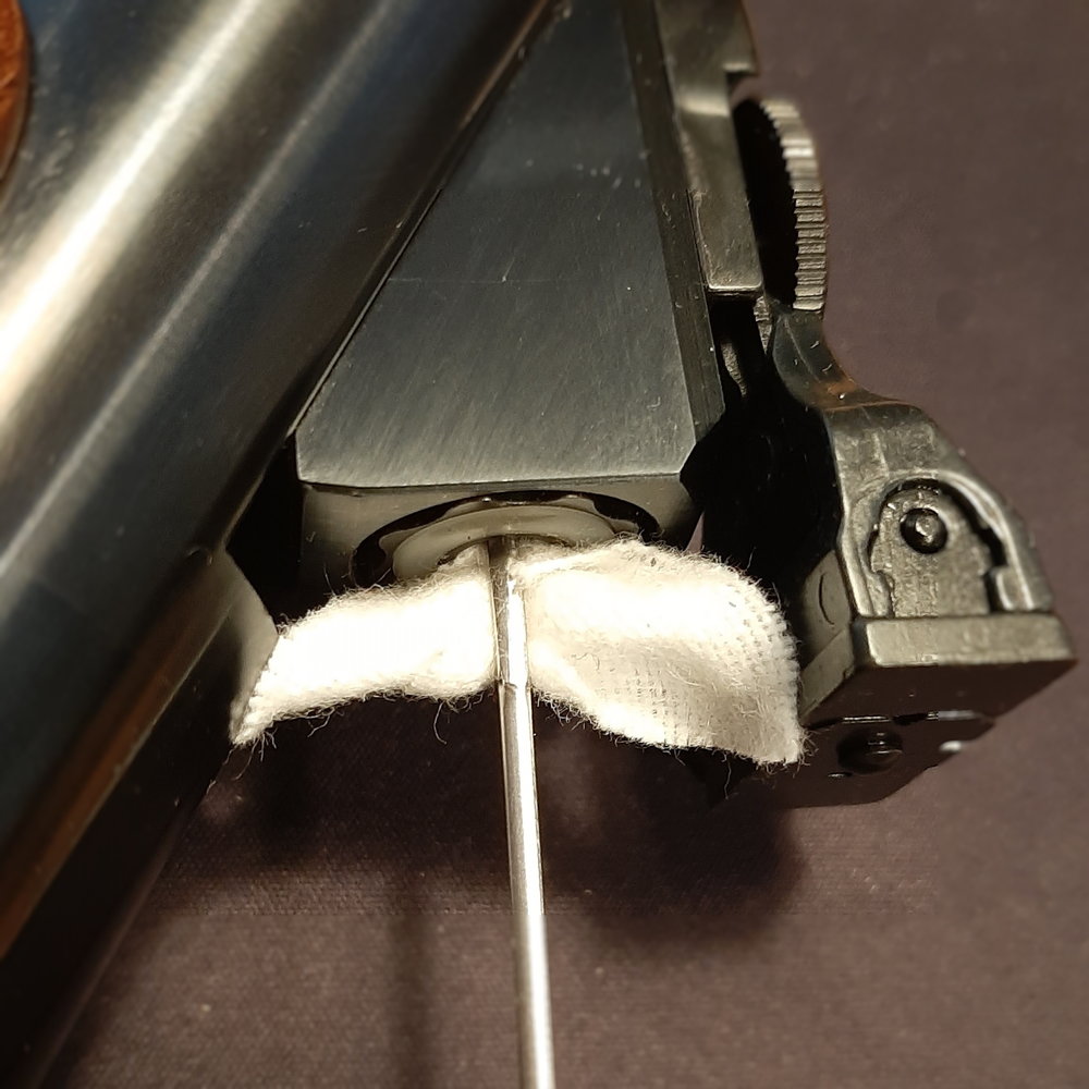 Niebling Poetsdoekjes adapter .177 / 4,5 mm  van Niebling