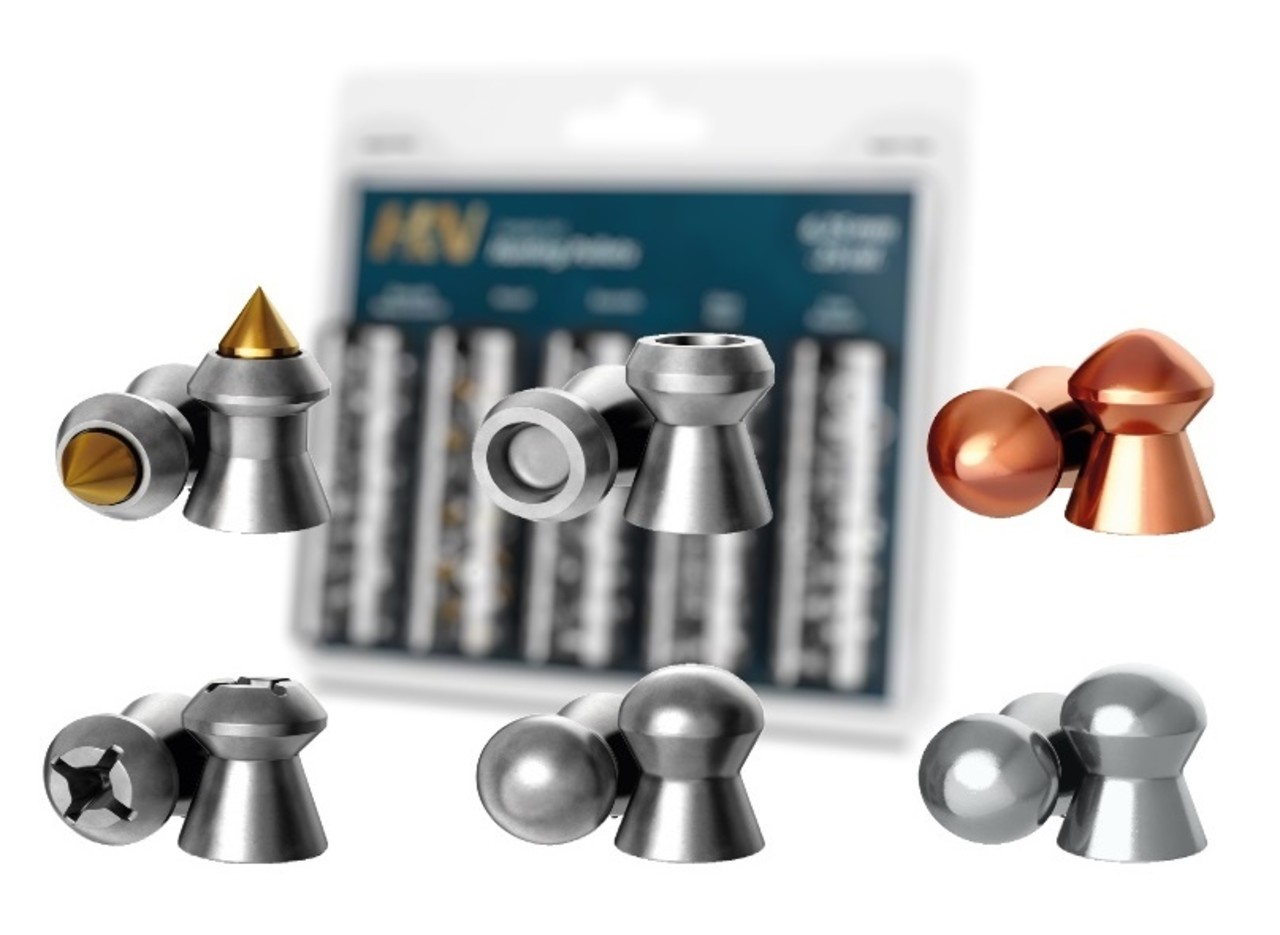 Haendler & Natermann Sampler Kit 4,5mm Hunting Pellets by H&N Haendler & Natermann Sampler Kit 4,5mm Hunting Pellets by H&N