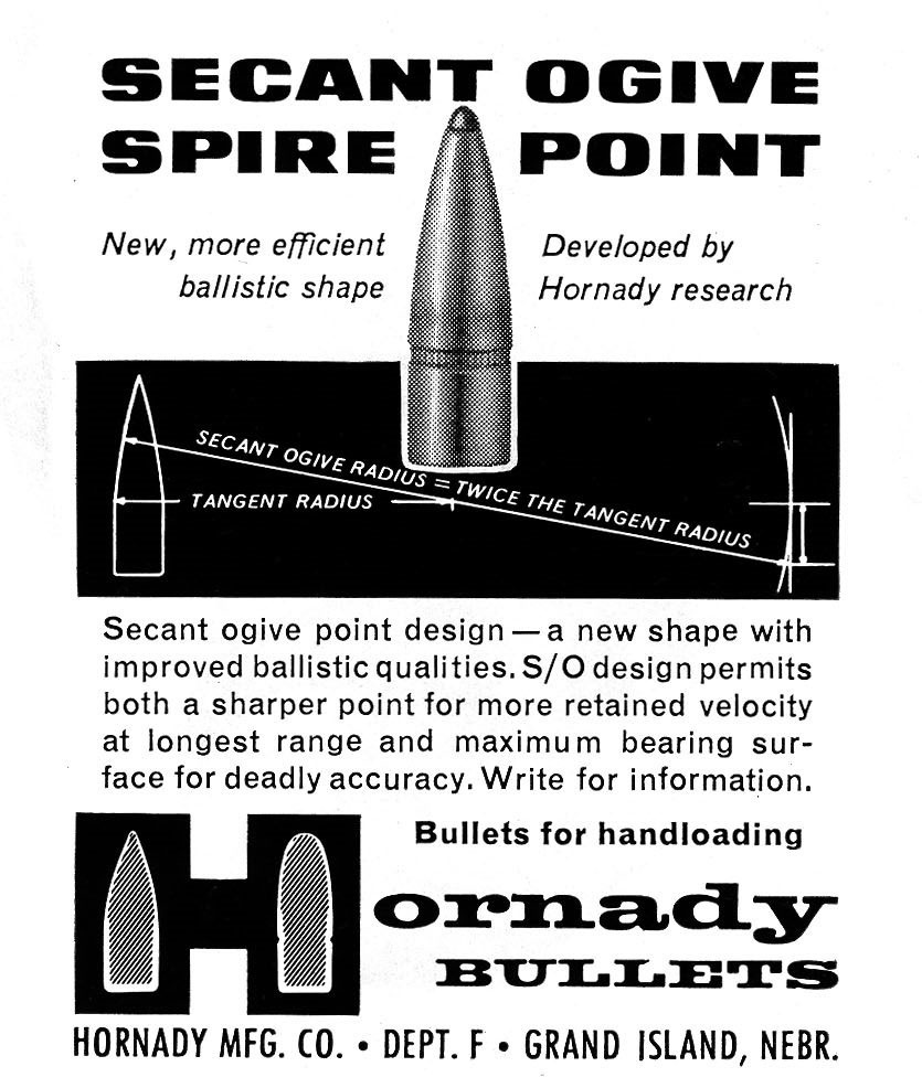 Secant Ogive Hornady