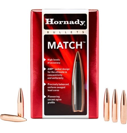 Hornady Kogelkoppen Hornady  Match .224 75 grain
