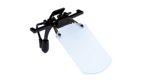 Gehmann Gehmann 391-30N  clip on eye shield white