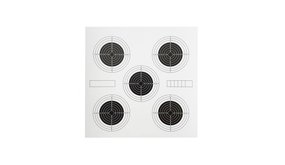 Target Sports 14x14 Schietkaart 5 rozen 100st