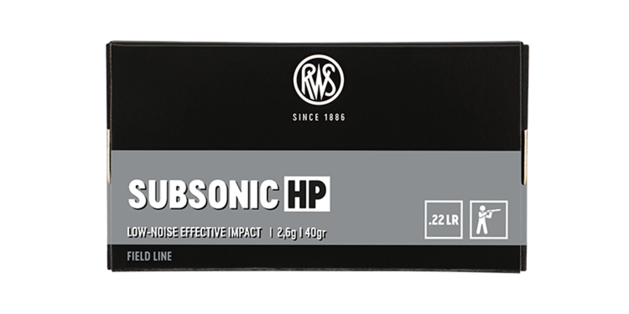 RWS Subsonic HP .22 LR by RWS RWS Subsonic HP .22 LR by RWS