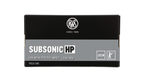 RWS RWS Subsonic HP .22 LR 40 Grain
