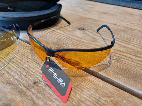 Soldaat Rondsel gevolg Schietbril van Shilba met 4 kleuren glazen | SEM Schietsport
