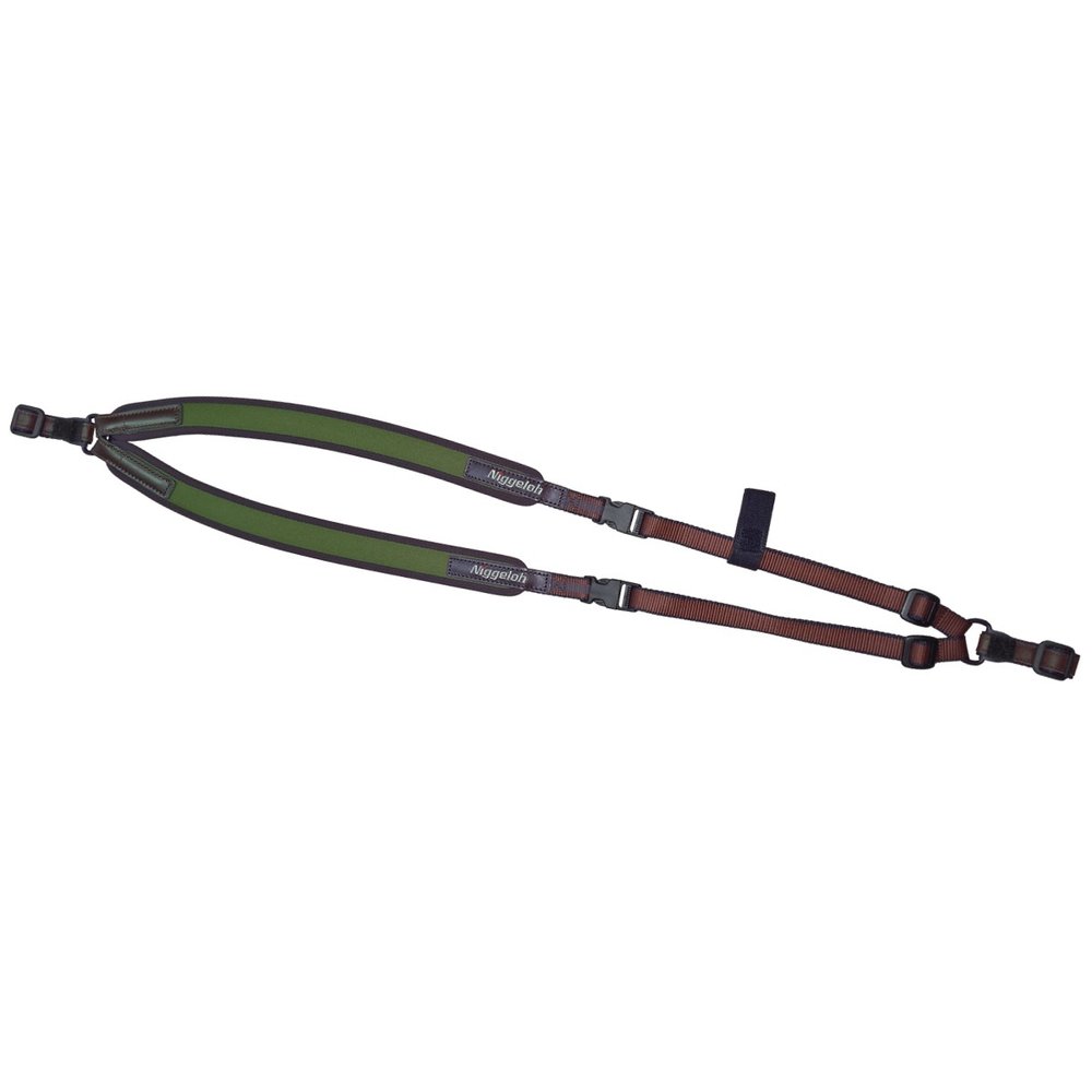 Backpack rifle sling with neoprene green by Niggeloh SEM shooting sports