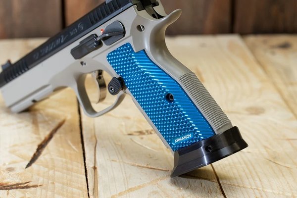 Armanov Armanov SpidErgo GEN2 Pistool Grepen voor CZ Shadow 2.  SP01, TS, TS2 en 75 series.
