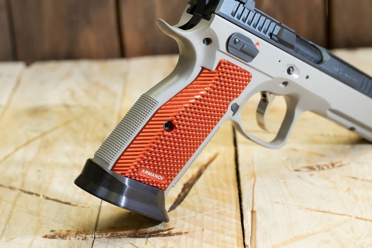 Armanov Armanov SpidErgo GEN2 Pistool Grepen voor CZ Shadow 2.  SP01, TS, TS2 en 75 series.