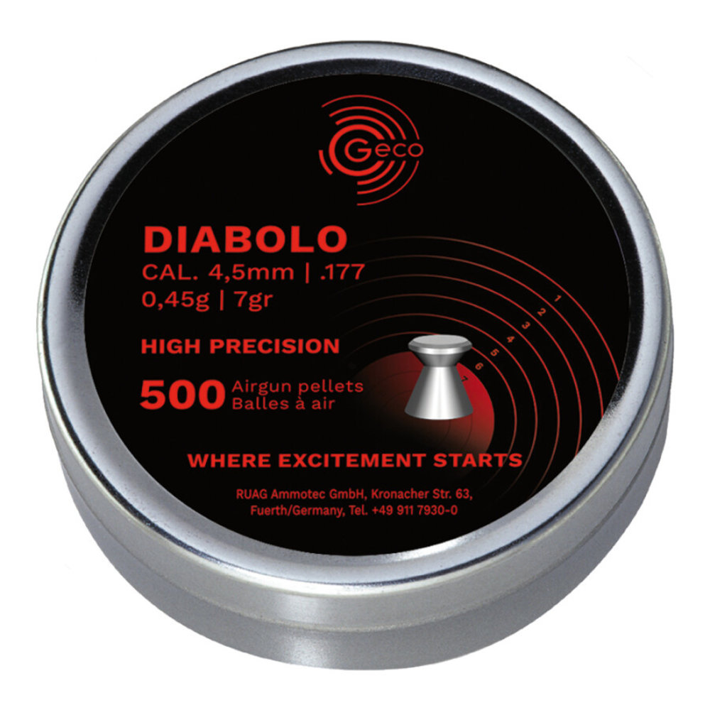 Geco GECO Diabolo 4,5 mm .177 Geco GECO Diabolo 4,5 mm .177