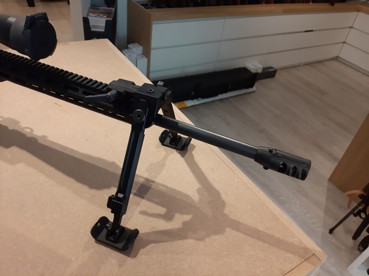Tikka Tikka T3x Tac A1 6.5 Creedmoor with Vortex rifle scope and other accessories