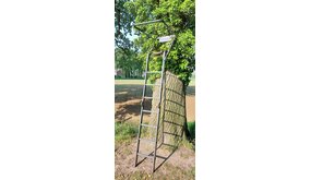 Lichtgewicht aanzitladder met zit Lichtgewicht aanzitladder met zit