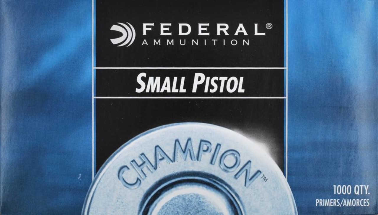 Federal Small Pistol Primer NO.100 van Federal Federal Small Pistol Primer NO.100 van Federal