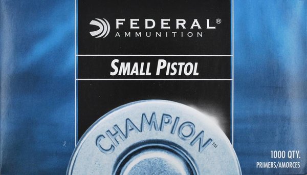 Federal Small Pistol Primer NO.100 van Federal Federal Small Pistol Primer NO.100 van Federal