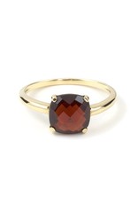 Navarro Ring - Gold - Garnet