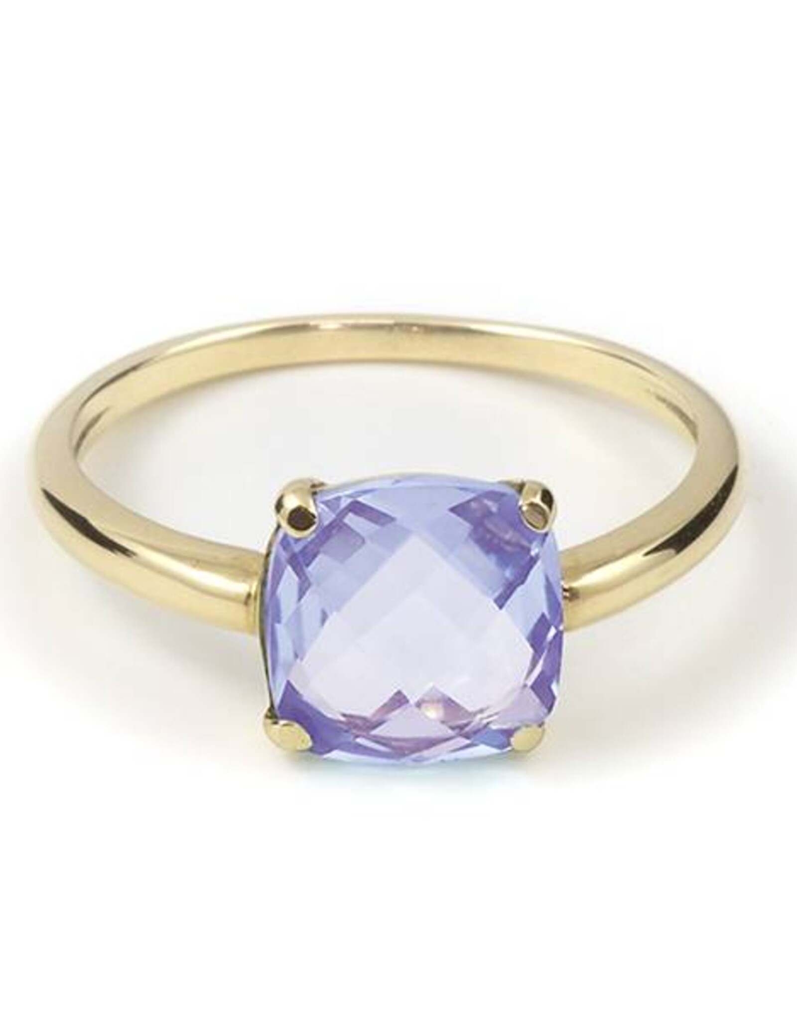 Navarro Ring - Goud - Amethist