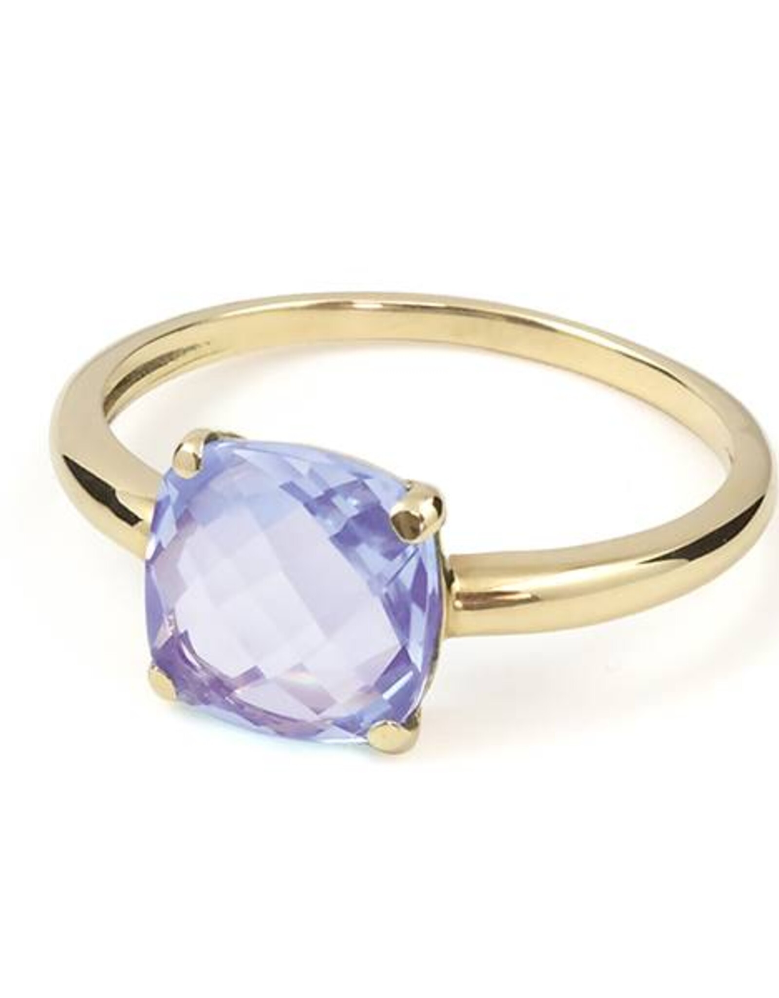 Navarro Ring - Goud - Amethist
