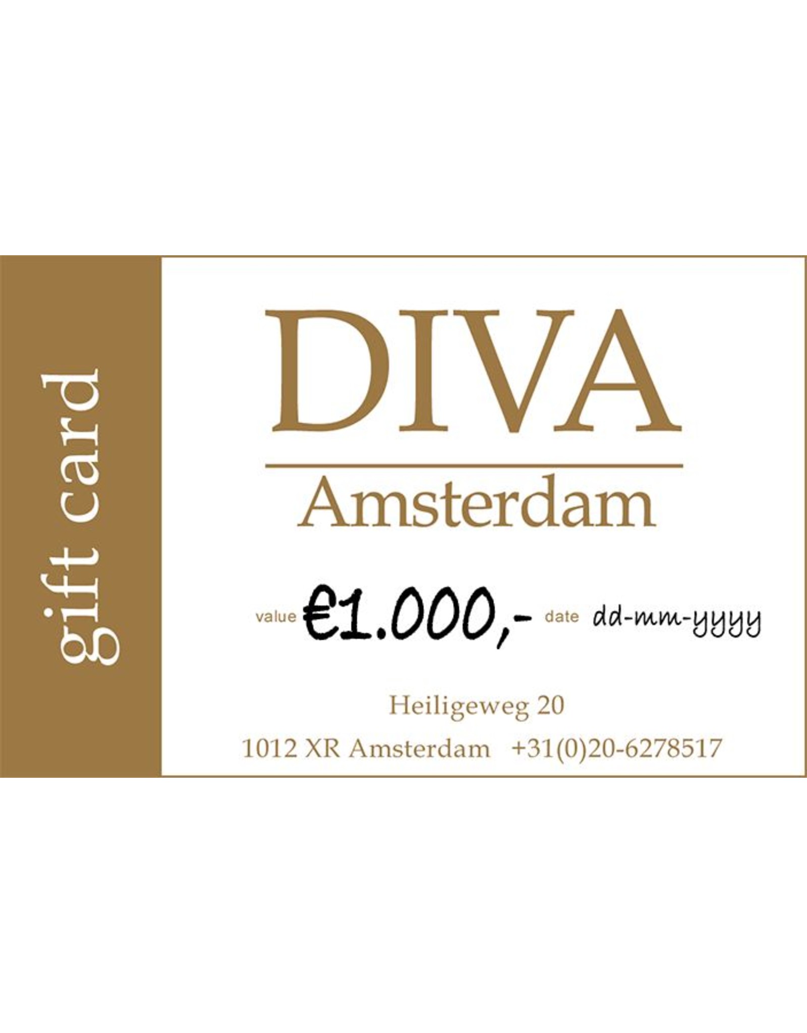 Gift voucher - Various amounts