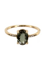 Bo Gold Ring - Gold - Tourmaline