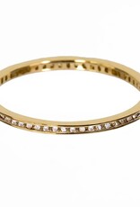 Bo Gold Ring - Goud - Diamantjes