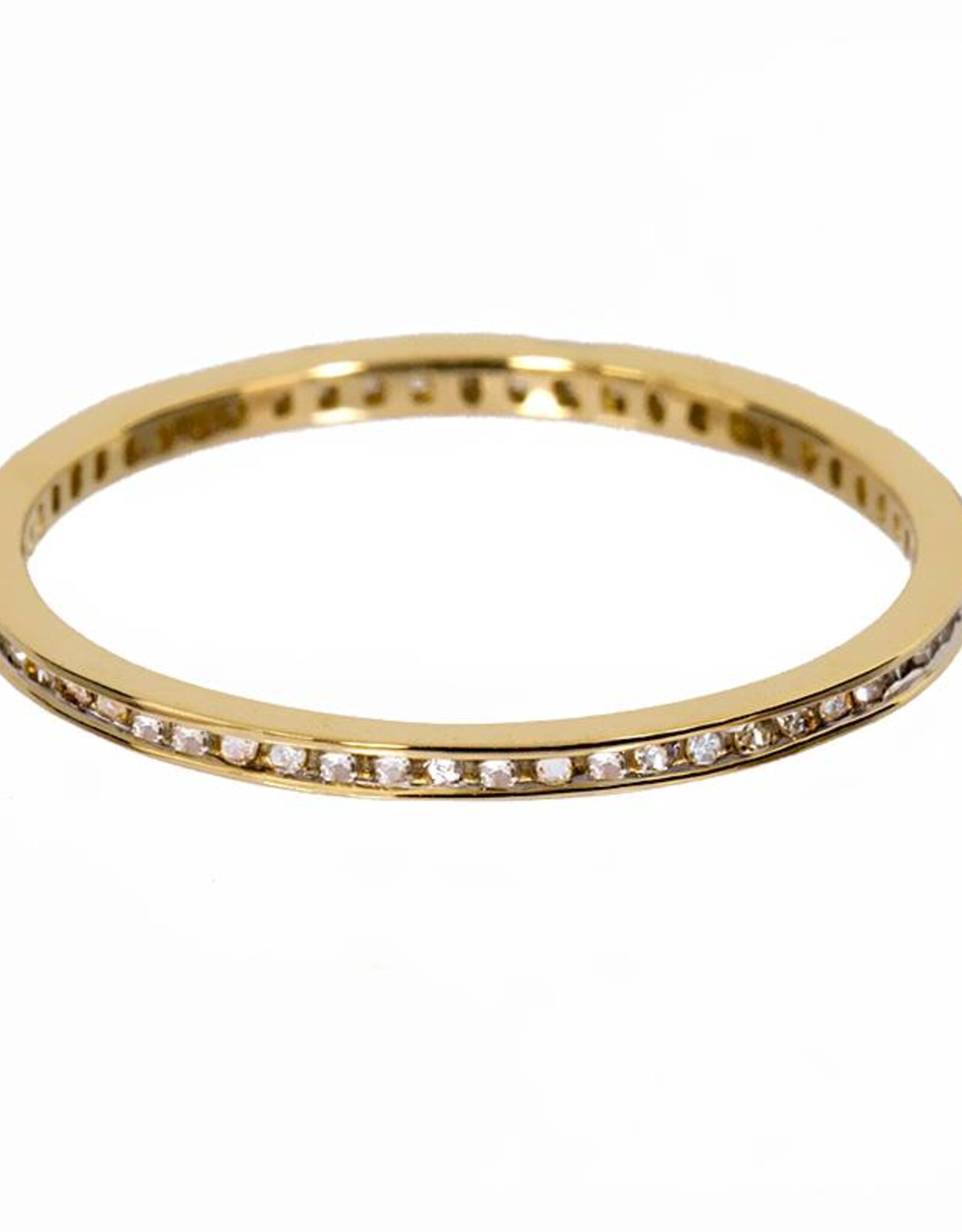 Bo Gold Ring - Goud - Diamantjes