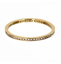 Bo Gold Ring - Gold - Diamonds