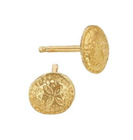 Bo Gold Oorbellen - Goud muntje