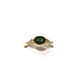 Bo Gold Ring - Gold - Tourmaline - Diamond