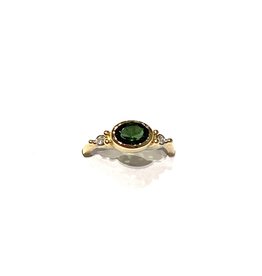 Bo Gold Ring - Gold - Tourmaline - Diamond