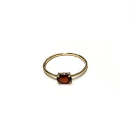 Bo Gold Ring - Gold - Garnet