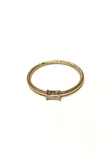 Bo Gold Ring - Goud - Diamant