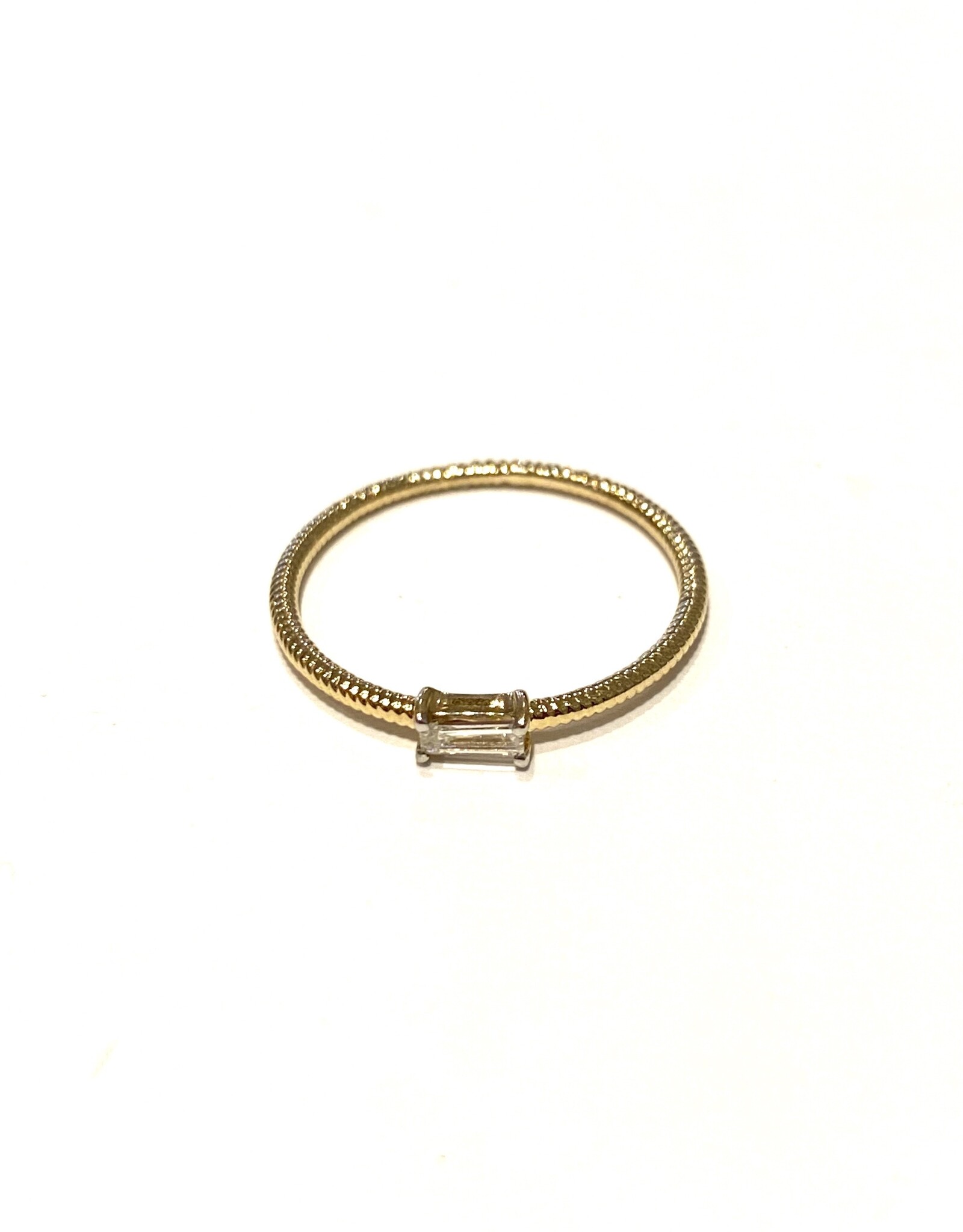 Bo Gold Ring - Goud - Diamant