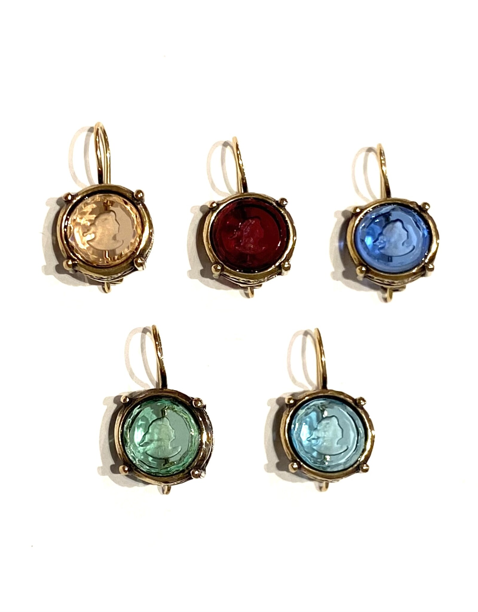Cameo earrings