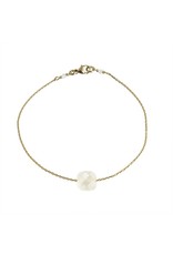 Bo Gold Armband - Goud - Edelsteen