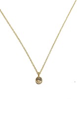 Bo Gold Ketting - Goud - Edelsteen