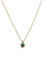 Bo Gold Ketting - Goud - Edelsteen