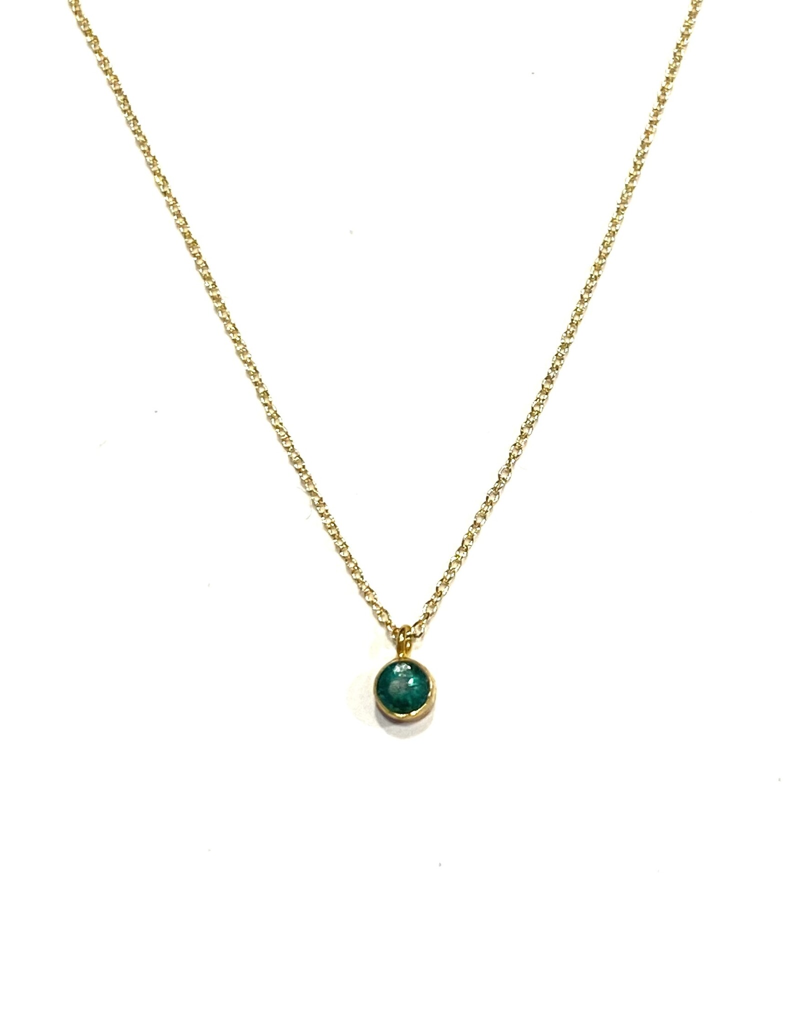 Bo Gold Ketting - Goud - Edelsteen