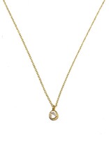 Bo Gold Ketting - Goud - Edelsteen