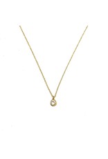 Bo Gold Ketting - Goud - Edelsteen