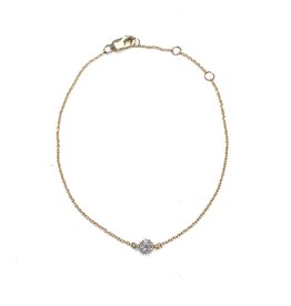 Bo Gold Armband - Goud - Diamant