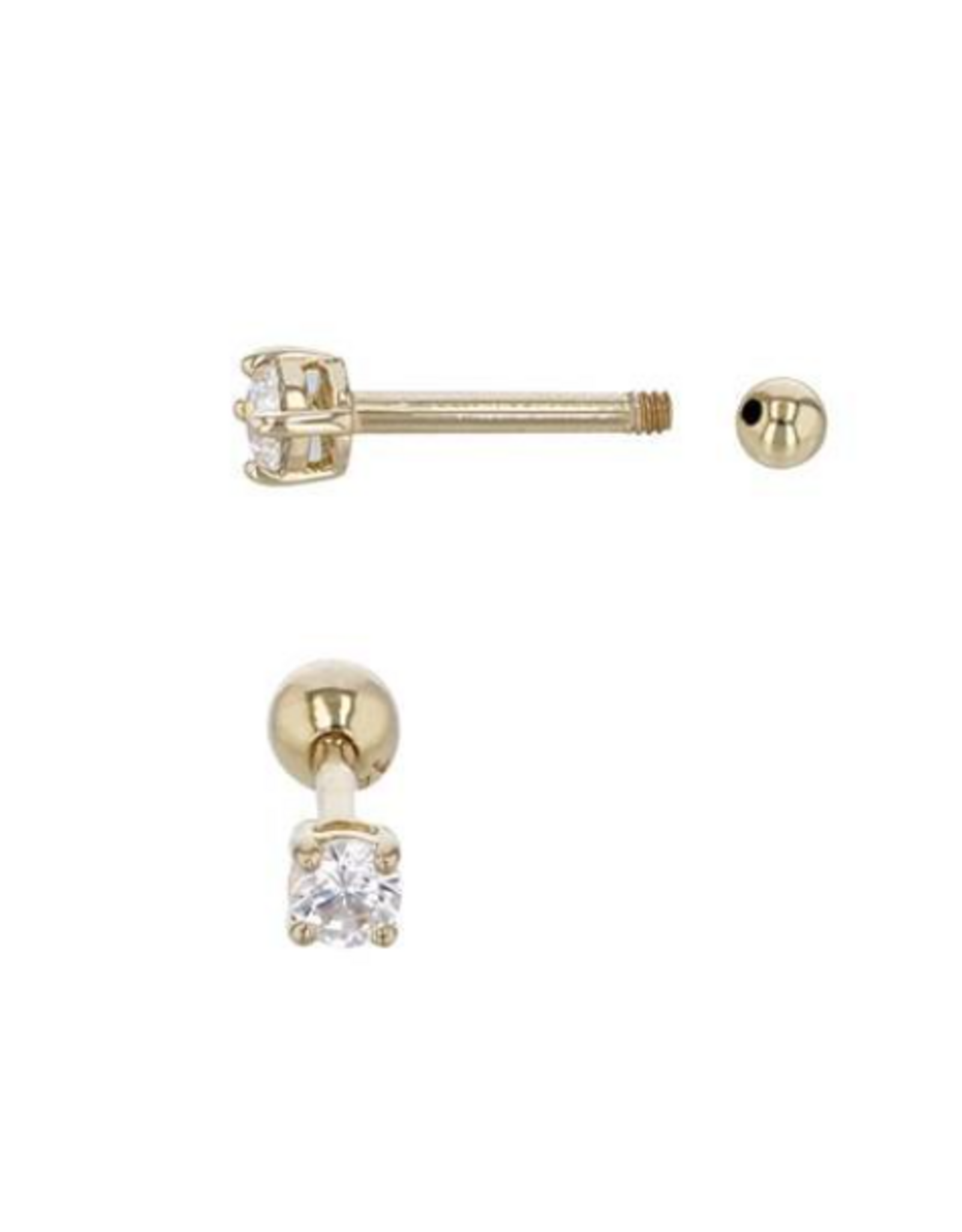 Bo Gold Earring - Gold