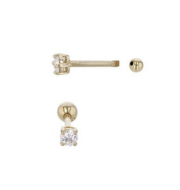 Bo Gold Earring - Gold