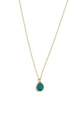 Bo Gold Ketting - Goud - Edelsteen
