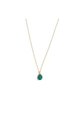 Bo Gold Ketting - Goud - Edelsteen