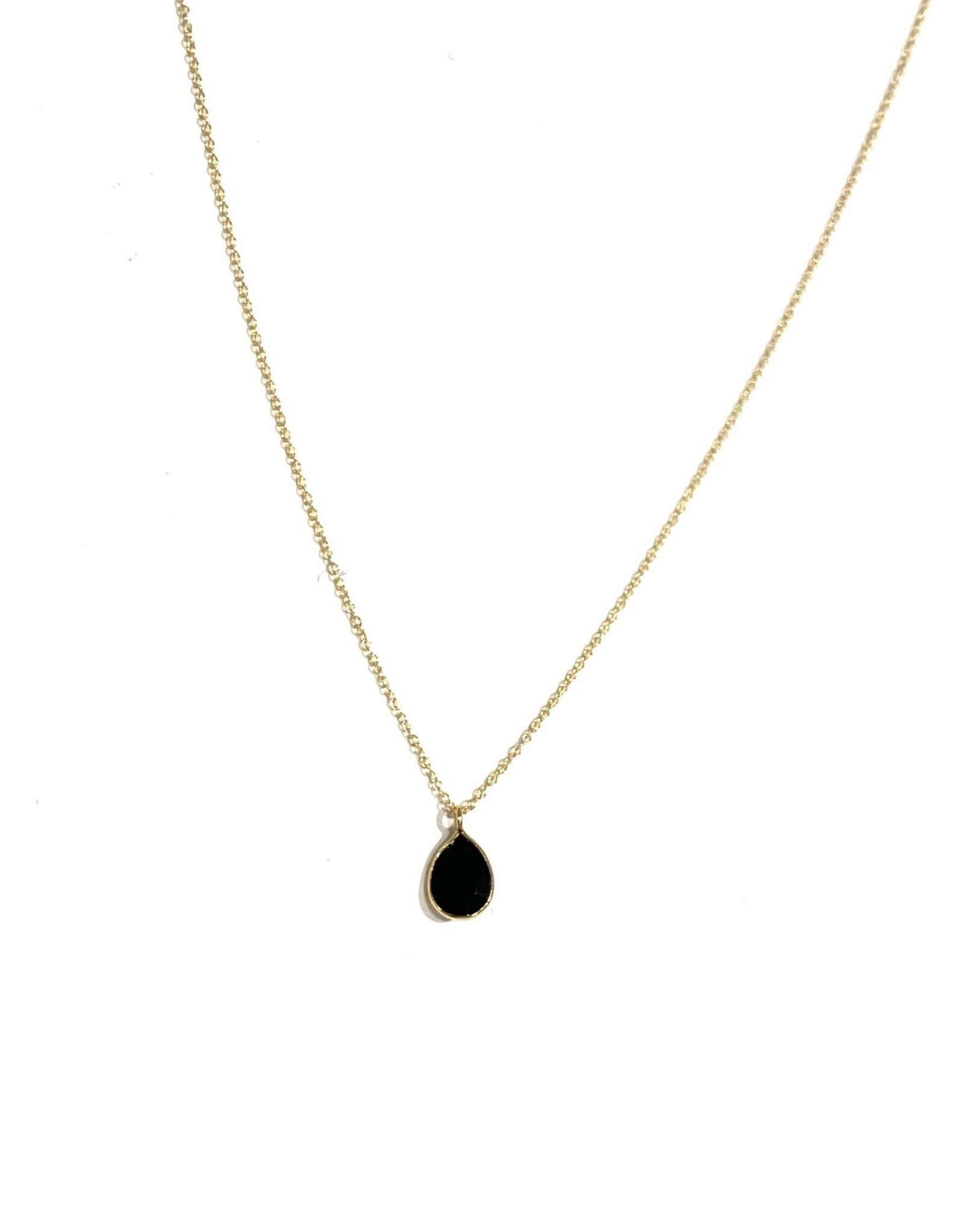 Bo Gold Ketting - Goud - Edelsteen