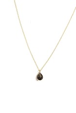 Bo Gold Ketting - Goud - Edelsteen