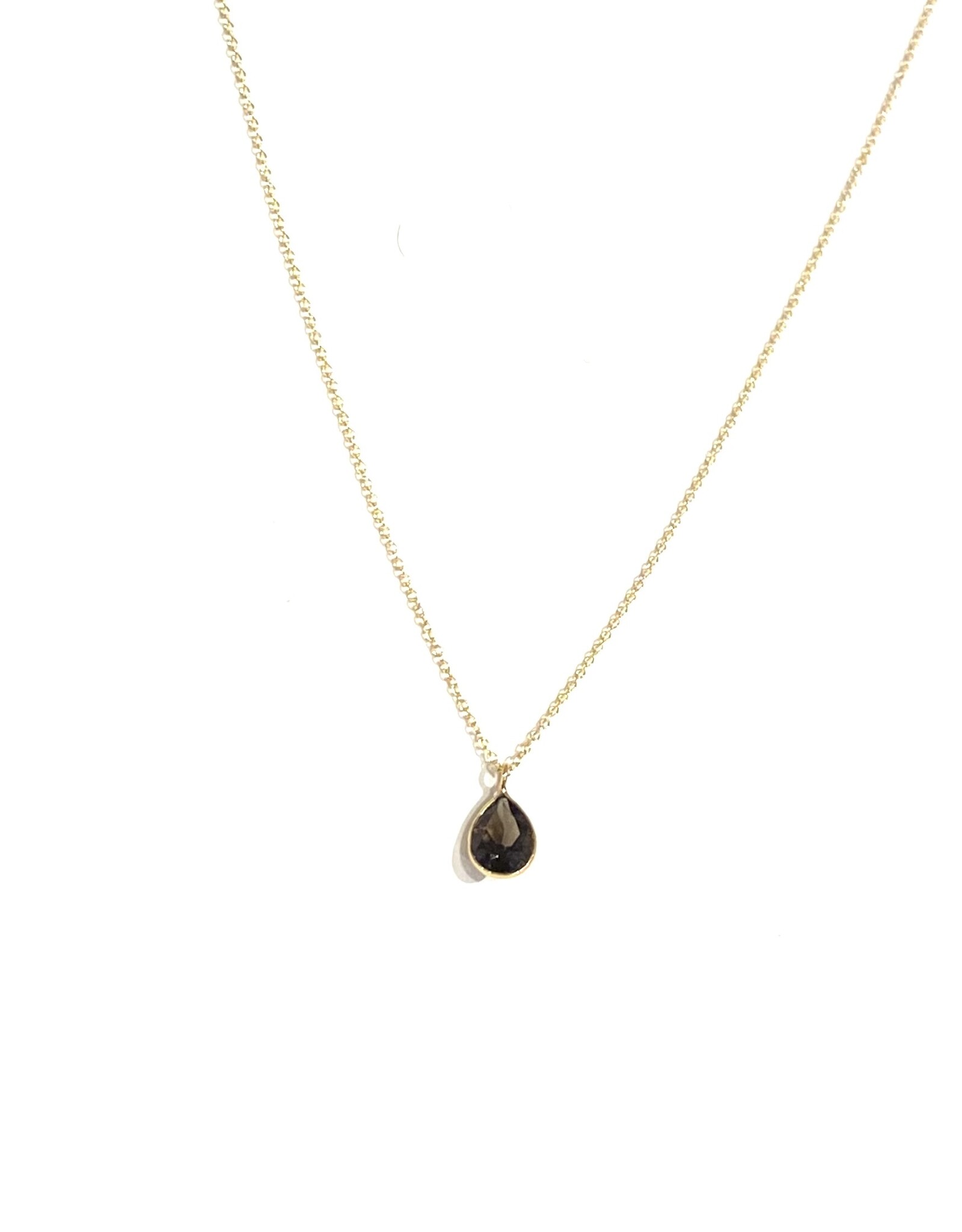 Bo Gold Ketting - Goud - Edelsteen
