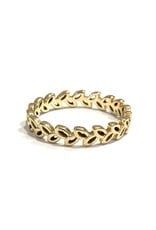 Bo Gold Ring - Goud - Open krans