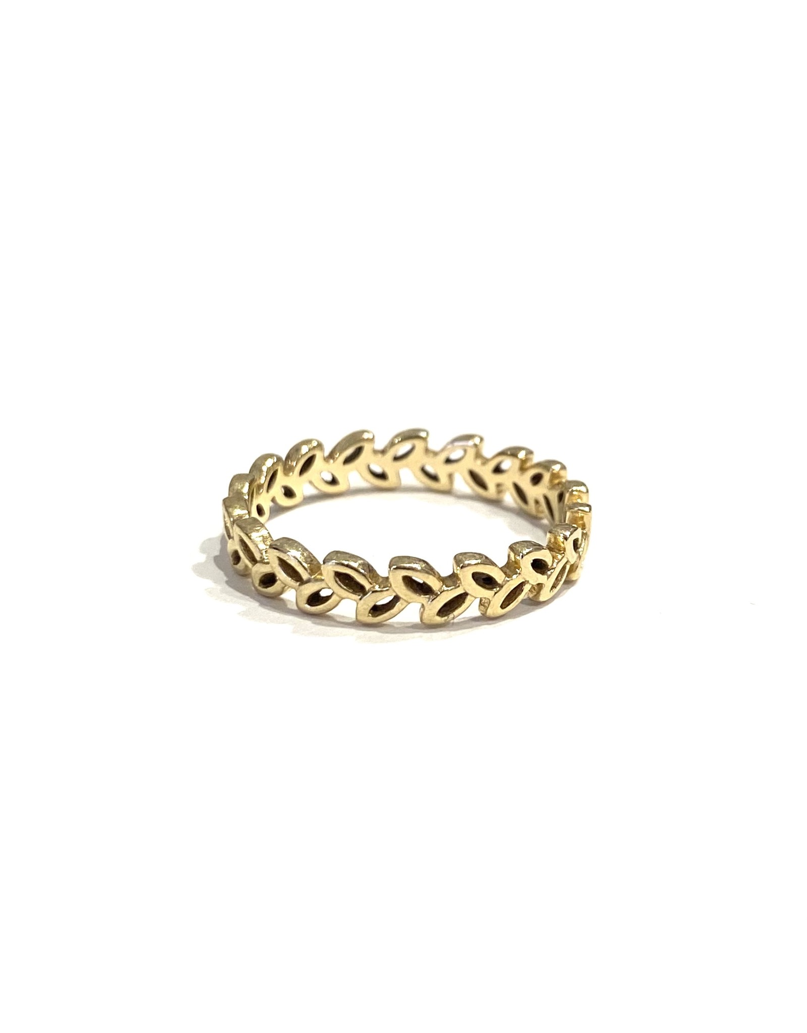 Bo Gold Ring - Goud - Open krans