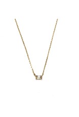 Navarro Necklace - Gold - Diamond