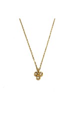 Bo Gold Necklace - Gold - Diamonds